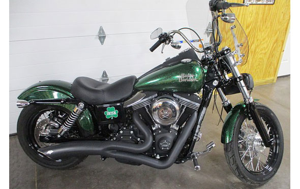 2013 Harley Davidson Dyna Street Bob motorcycle sold at Buttorff's Sales & Service in Hartleton, PA